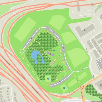 Map of Fords Park