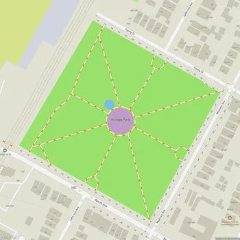 Map of Kellogg Park