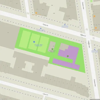 Map of Crispus Attucks Playground