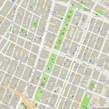 Map of Sara D. Roosevelt Park