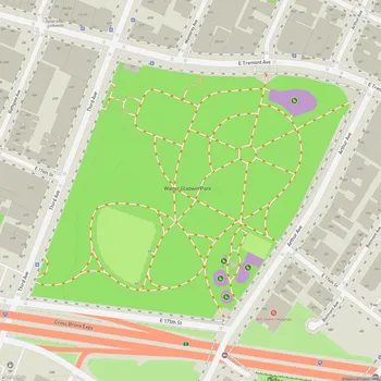 Map of Walter Gladwin Park