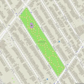 Map of Columbia Park