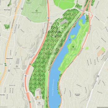 Map of Sprain Ridge Park