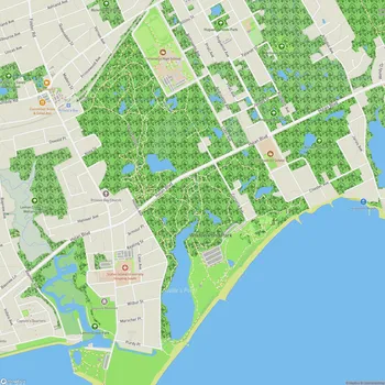 Map of Wolfe's Pond Park