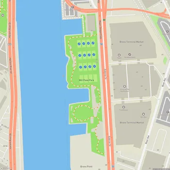 Map of Mill Pond Park