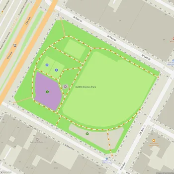 Map of DeWitt Clinton Park