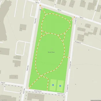 Map of Grant Park