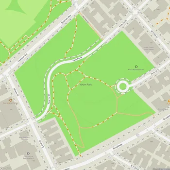Map of Isham Park