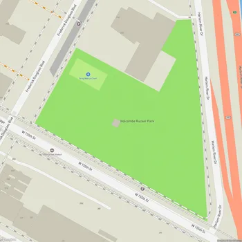 Map of Holcombe Rucker Park