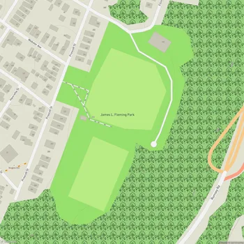 Map of James L. Fleming Park