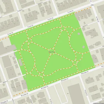 Map of West Park