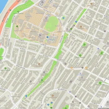 Map of Aqueduct Walk