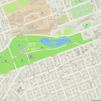 Map of Cedar Beach Park