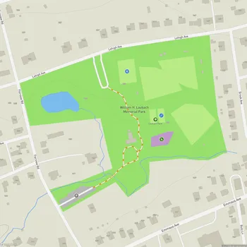 Map of William H. Laubach Memorial Park