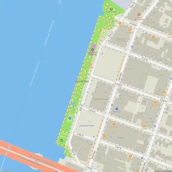 Map of Domino Park