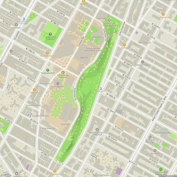 Map of Saint Nicholas Park