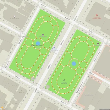Map of Stuyvesant Square