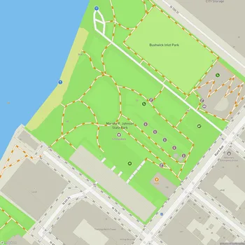 Map of Marsha P. Johnson State Park