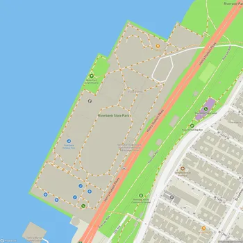 Map of Riverbank State Park