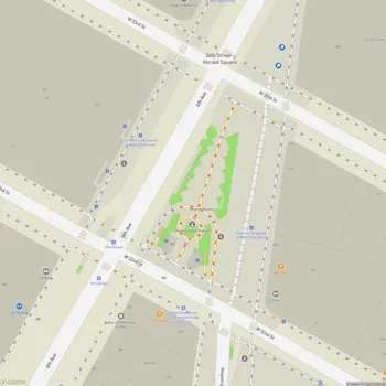 Map of Greeley Square Park