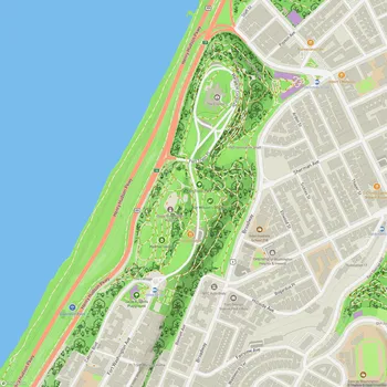 Map of Fort Tryon Park