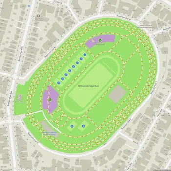 Map of Williamsbridge Oval