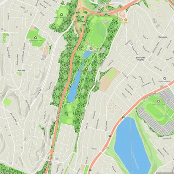 Map of Tibbetts Brook Park