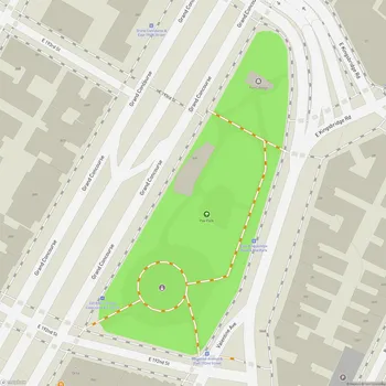 Map of Poe Park