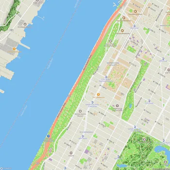 Map of Riverside Park