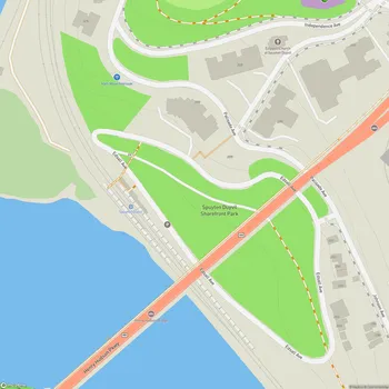 Map of Spuyten Duyvil Shorefront Park