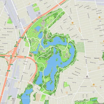 Map of Roger Williams Park