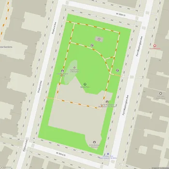 Map of Bennett Park