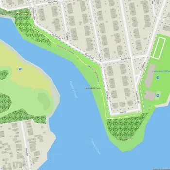 Map of Castle Hill Park