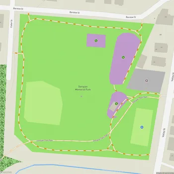 Map of Donigian Memorial Park