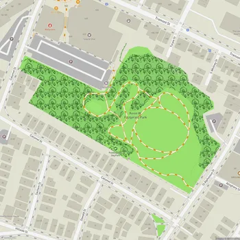 Map of Kevin W. Fitzgerald Park