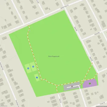 Map of Ross Playground