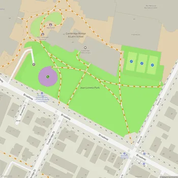 Map of Joan Lorentz Park
