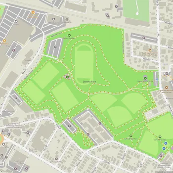 Map of Danehy Park