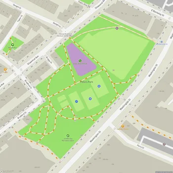 Map of Peters Park