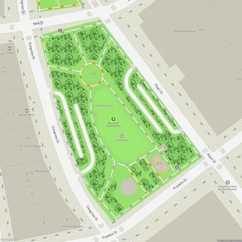 Map of Norman B. Leventhal Park