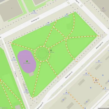 Map of Burnside Park