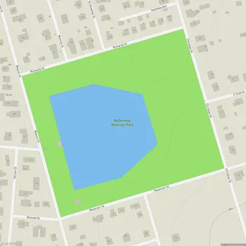Map of McDermott Reservoir Park