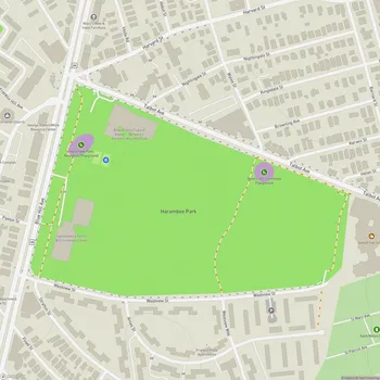Map of Harambee Park