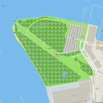 Map of Squantum Point Park