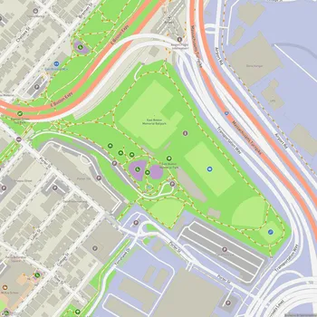 Map of East Boston Memorial Park