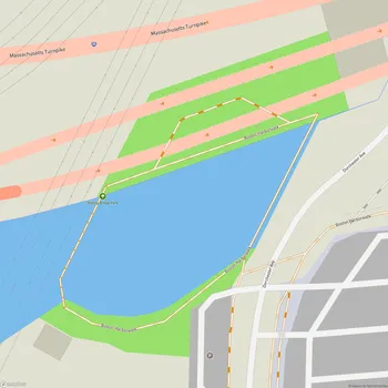 Map of Rolling Bridge Park