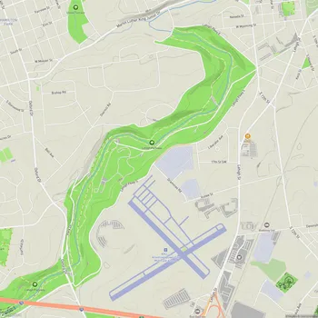 Map of Lehigh Parkway