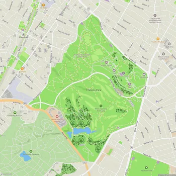 Map of Franklin Park