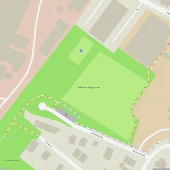 Map of Jefferson Playground