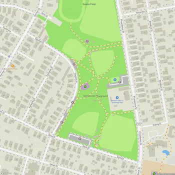 Map of Vernon Hill Playground